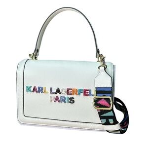 Karl Lagerfeld KARL LAGERFELD PARIS Legacy Simone Crossbody LH0EO6BI NWT